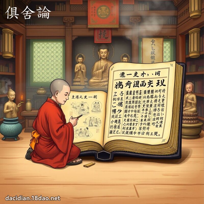 俱舍论 - 国语大辞典配图