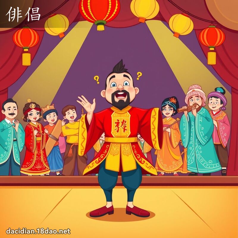 俳倡 - 國語大辭典配圖