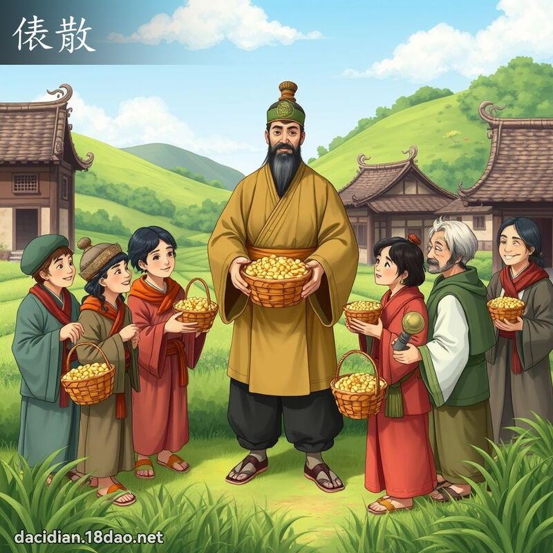 俵散 - 國語大辭典配圖