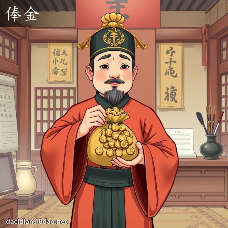 俸金 - 國語大辭典配圖