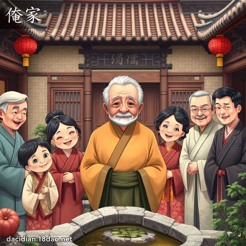 俺家 - 國語大辭典配圖