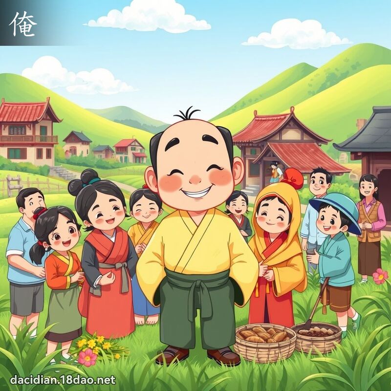 漢字: 俺 (多音字)