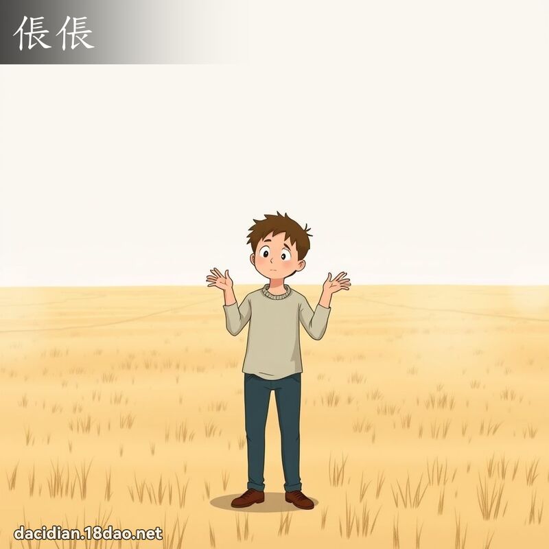 倀倀 - 國語大辭典配圖