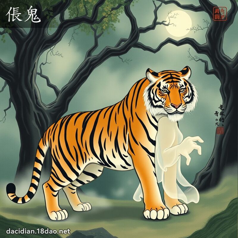 倀鬼 - 國語大辭典配圖