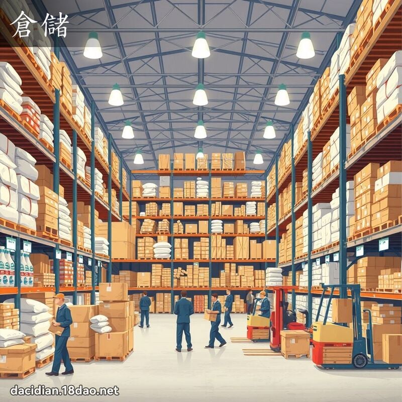 仓储 - 国语大辞典配图