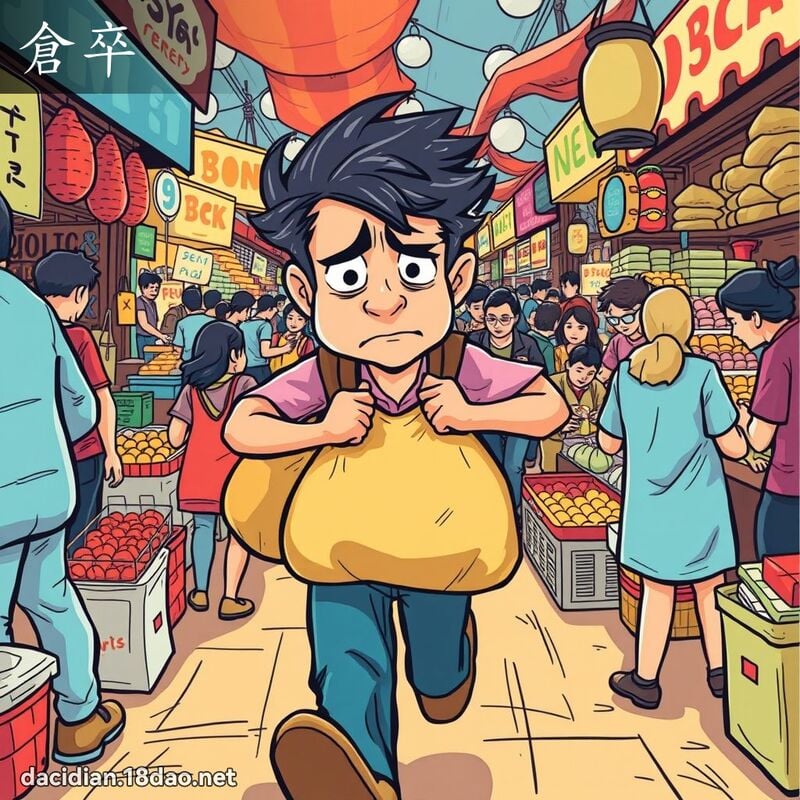 仓卒 - 国语大辞典配图