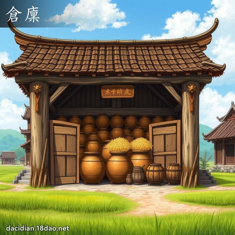 倉廩 - 國語大辭典配圖