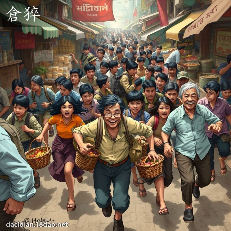 倉猝 - 國語大辭典配圖