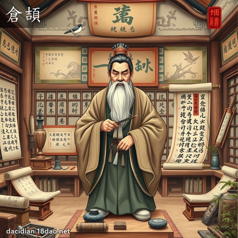 倉頡 - 國語大辭典配圖