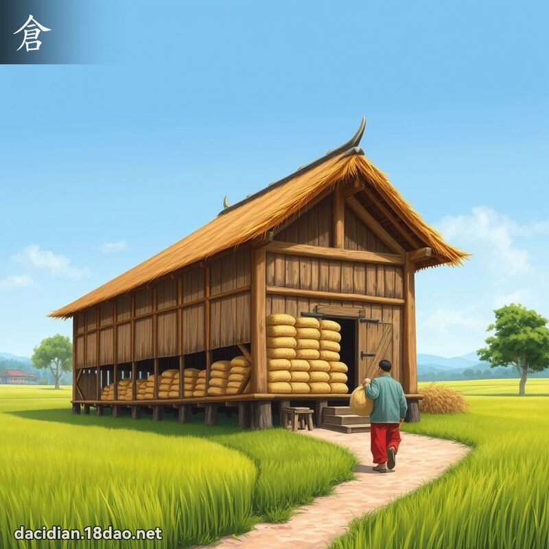 仓 - 国语大辞典配图