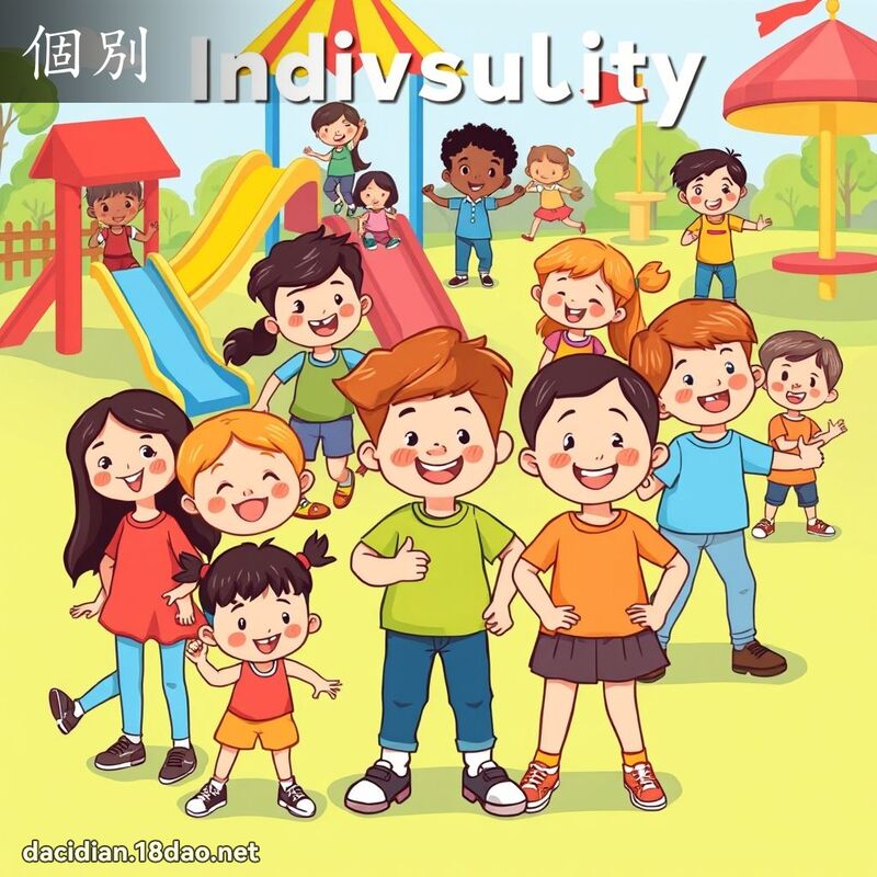 个別 - 国语大辞典配图