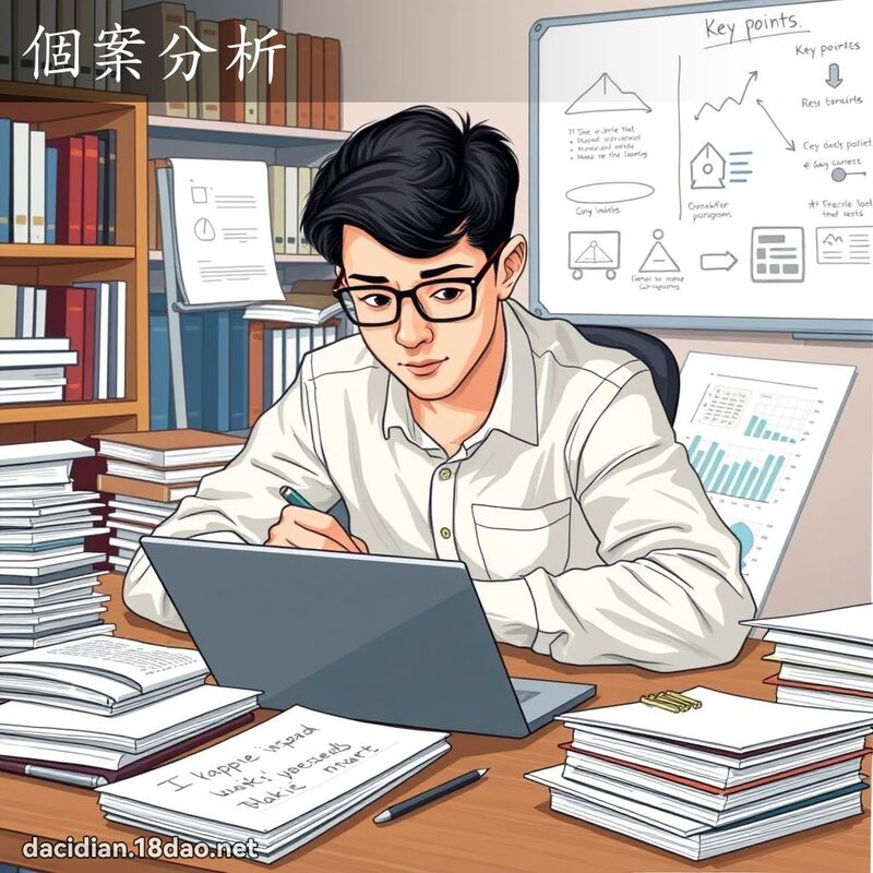 個案分析 - 國語大辭典配圖