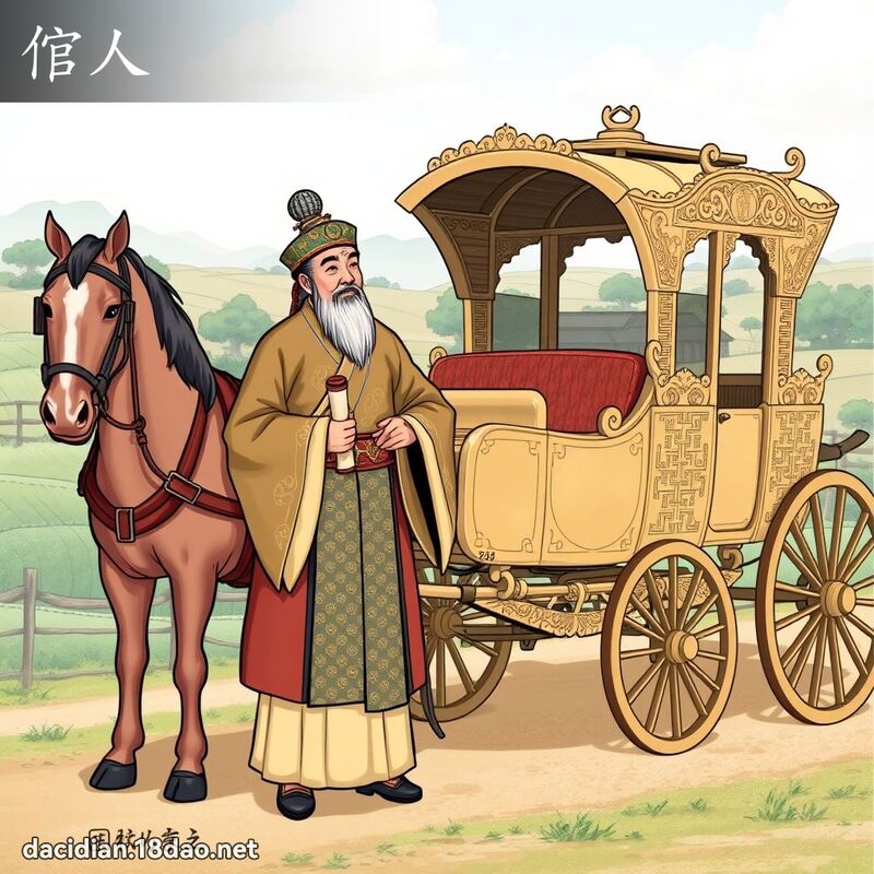 倌人 - 国语大辞典配图