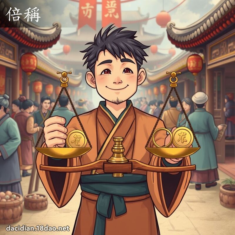 倍称 - 国语大辞典配图
