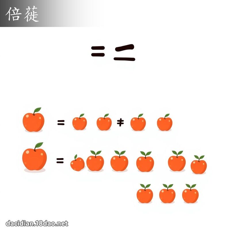 倍蓰 - 国语大辞典配图