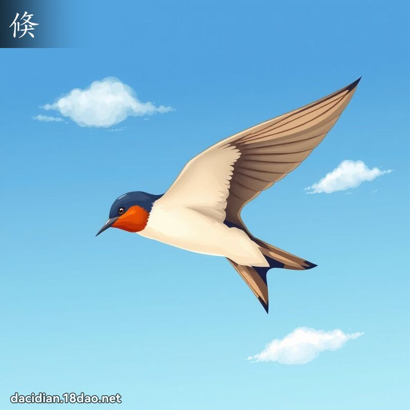 倏 - 国语大辞典配图