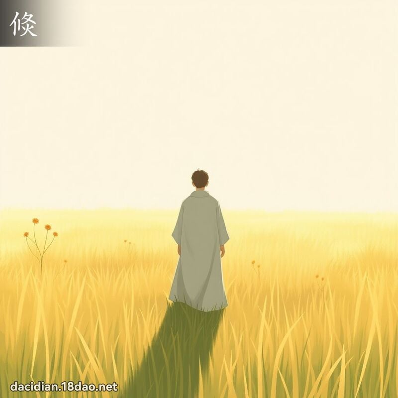 倐 - 國語大辭典配圖