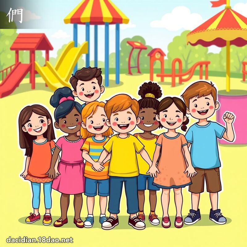 漢字: 們 (多音字)