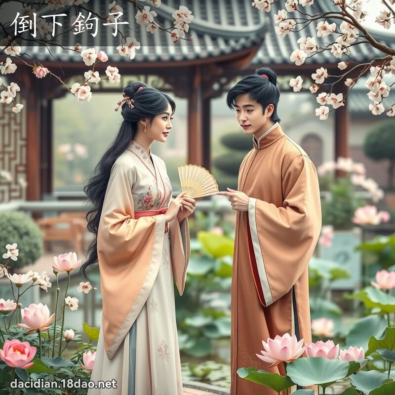 倒下鉤子 - 国语大辞典配图