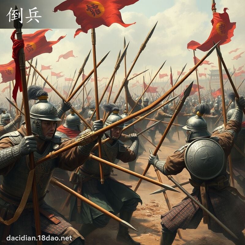 倒兵 - 國語大辭典配圖