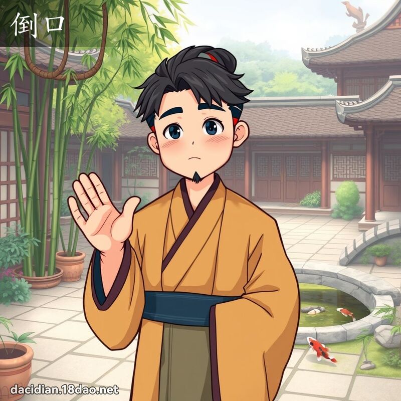 倒口 - 國語大辭典配圖
