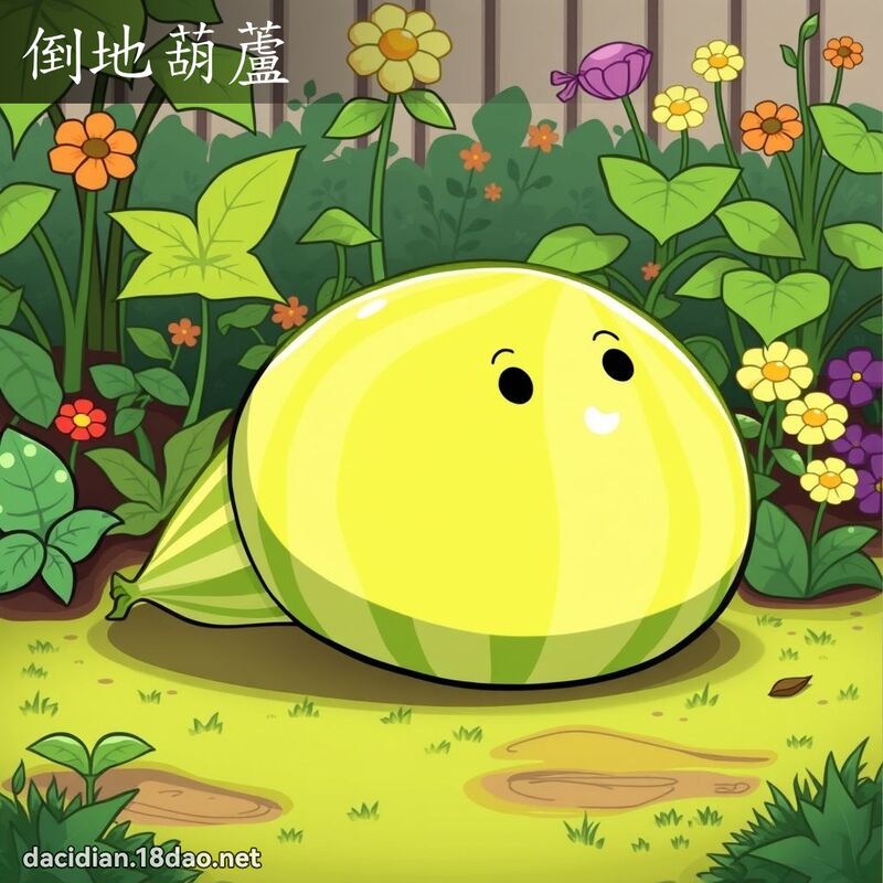 倒地葫蘆 - 國語大辭典配圖
