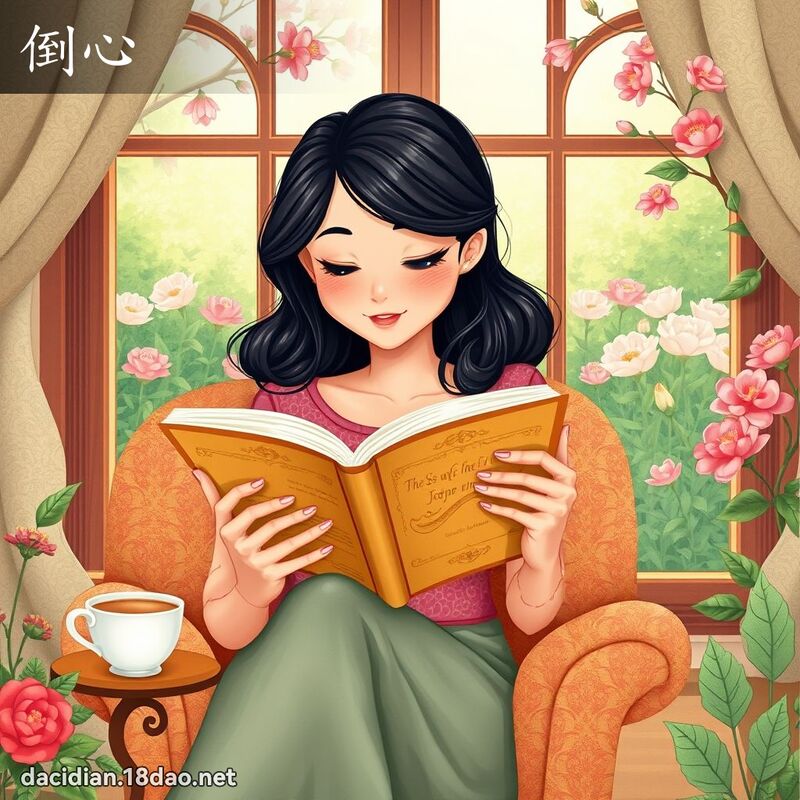 倒心 - 國語大辭典配圖