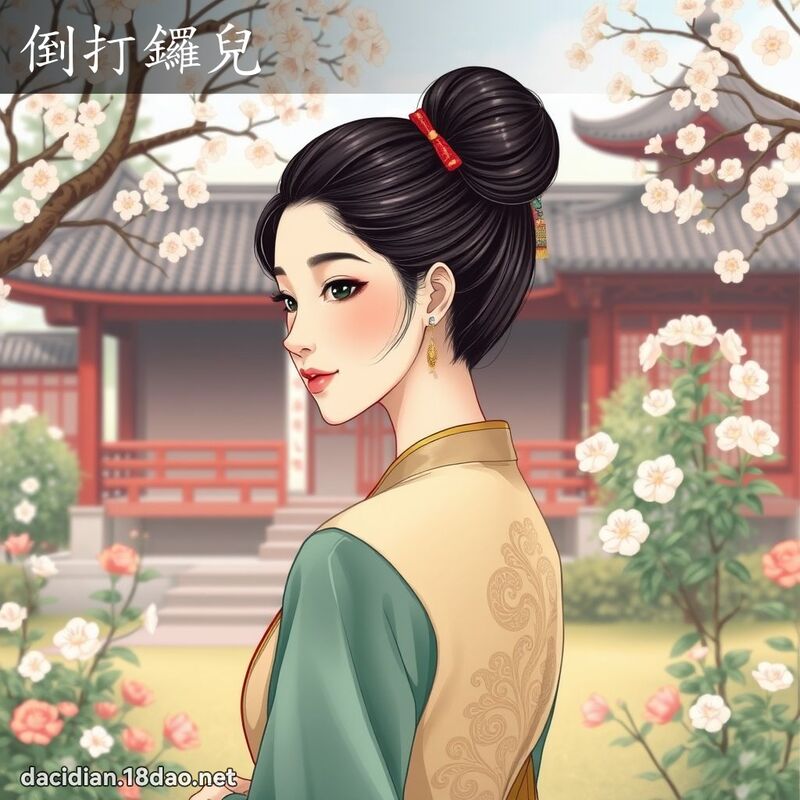 倒打锣儿 - 国语大辞典配图