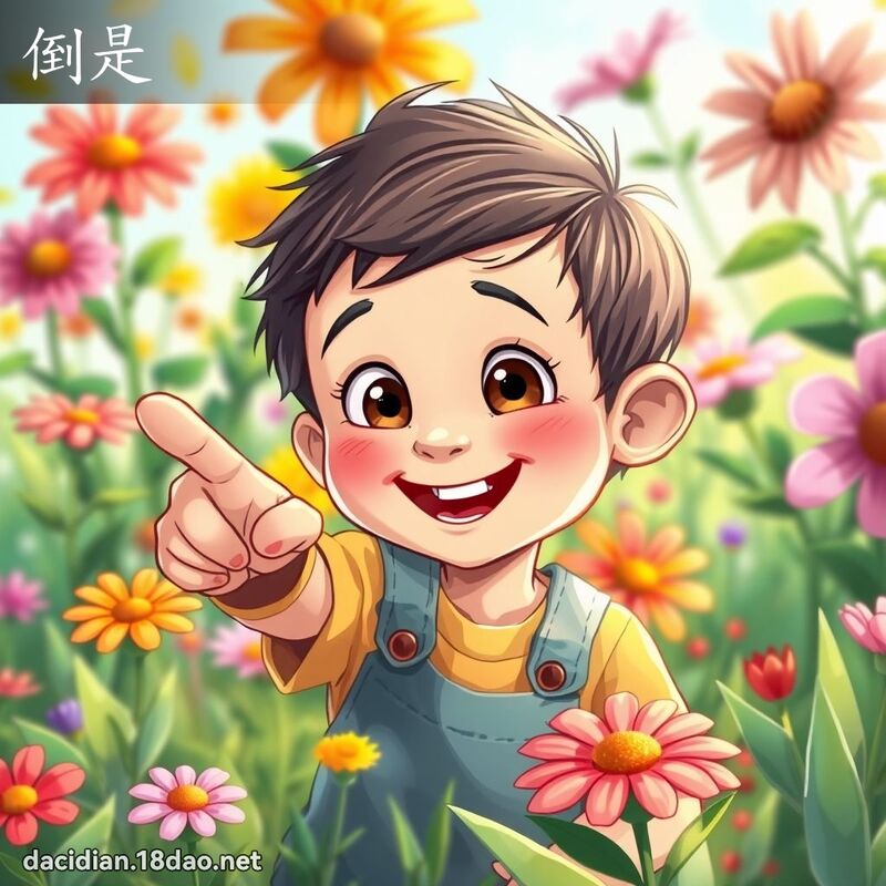 倒是 - 國語大辭典配圖