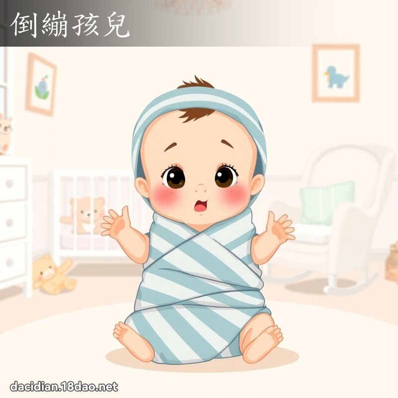 倒繃孩兒 - 國語大辭典配圖