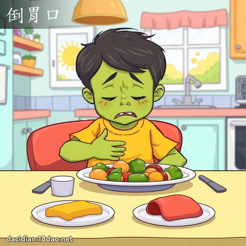 倒胃口 - 國語大辭典配圖