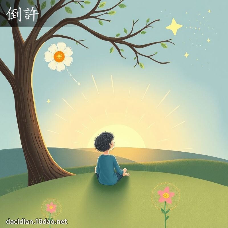 倒許 - 國語大辭典配圖