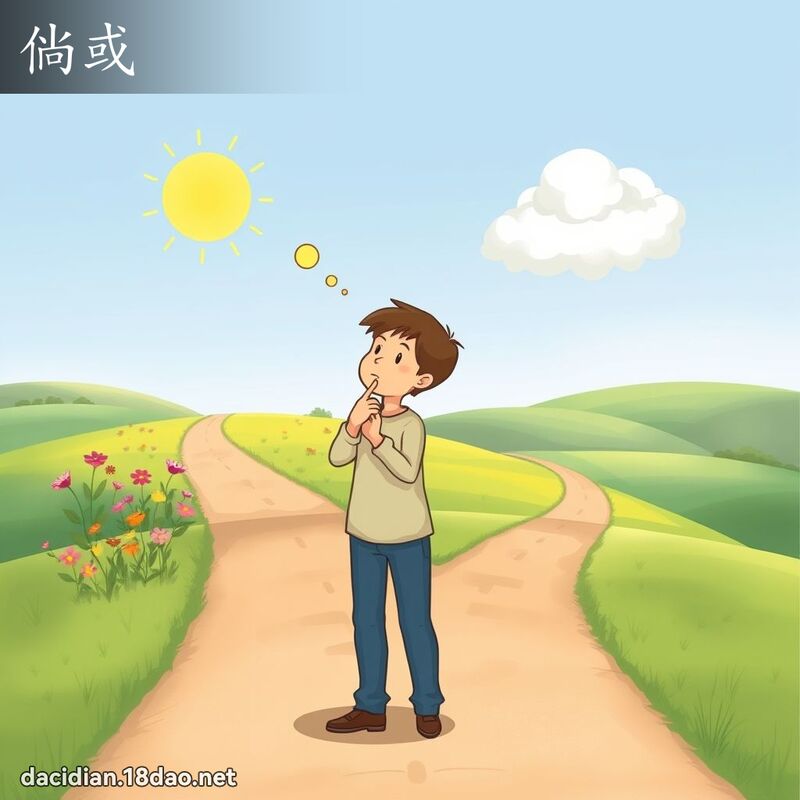 倘或 - 国语大辞典配图
