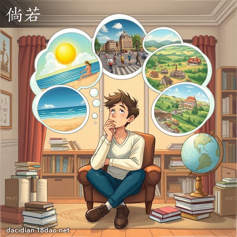 倘若 - 國語大辭典配圖