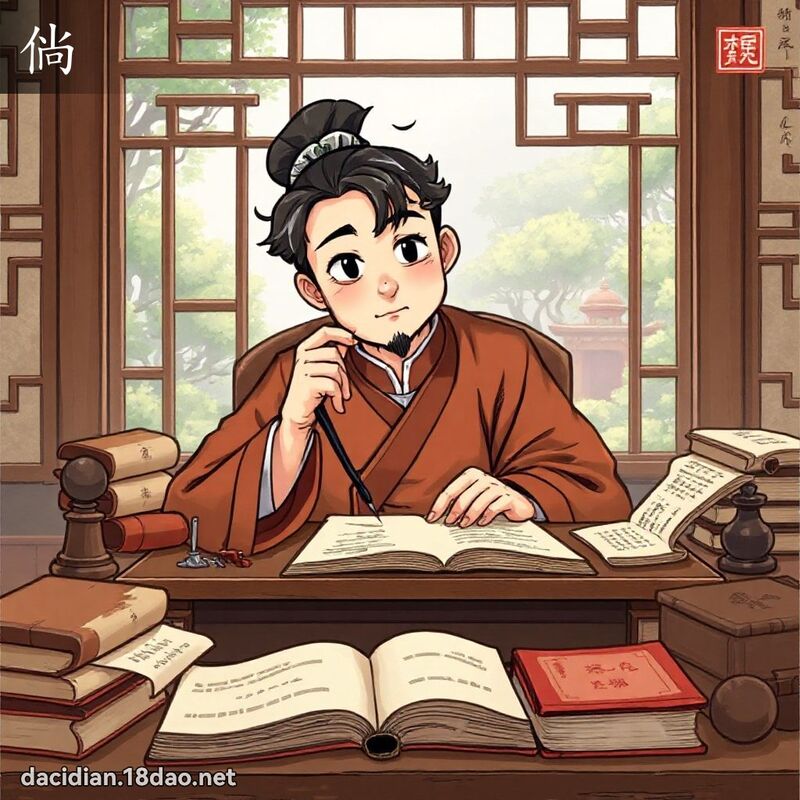 漢字: 倘 (多音字)