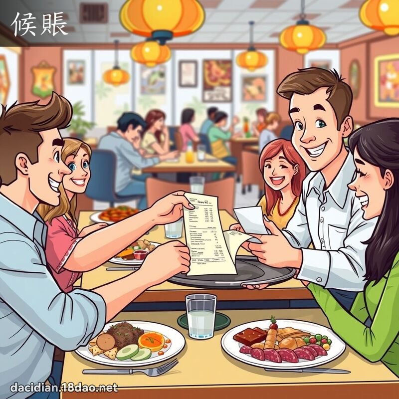 候账 - 国语大辞典配图