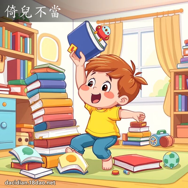 倚兒不當 - 國語大辭典配圖
