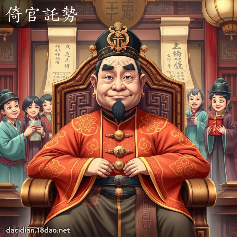 倚官託势 - 国语大辞典配图