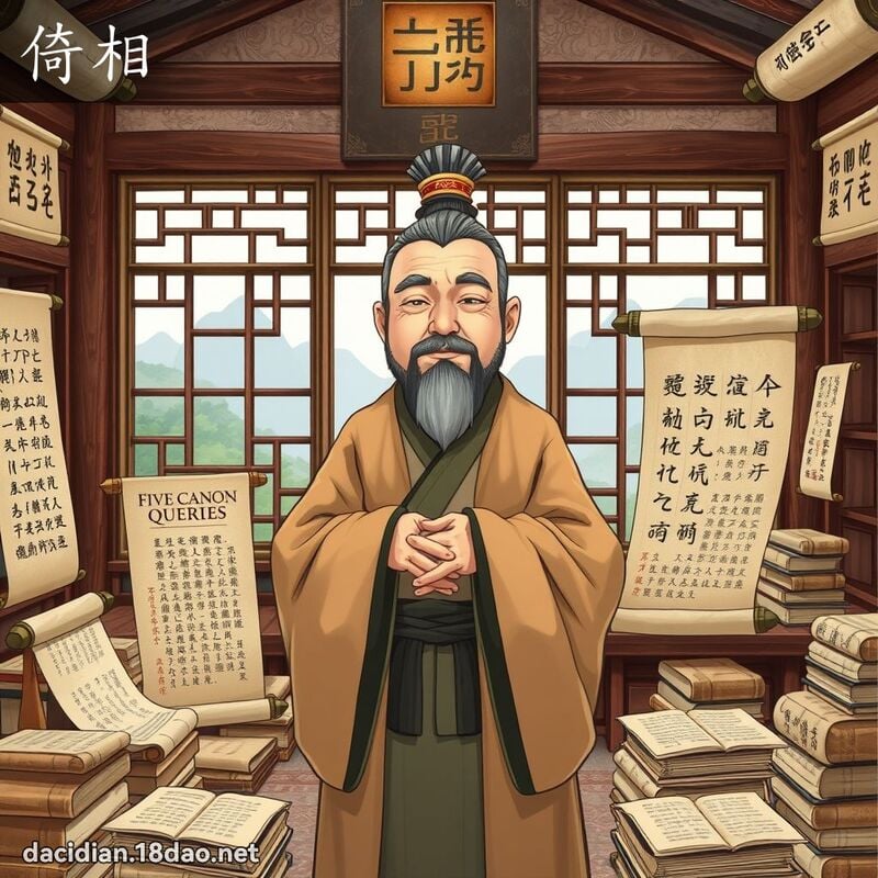倚相 - 国语大辞典配图