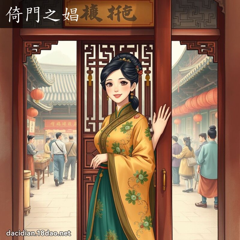 倚門之娼 - 國語大辭典配圖
