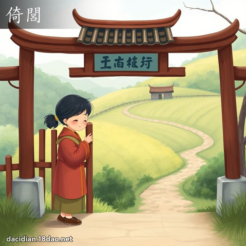 倚閭 - 国语大辞典配图