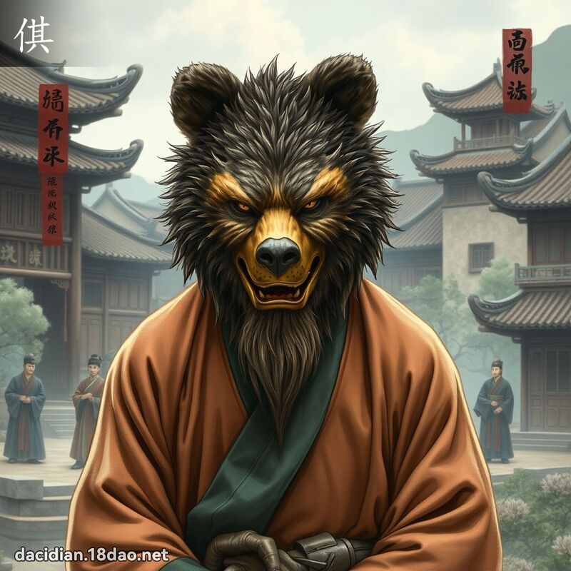 倛 - 國語大辭典配圖