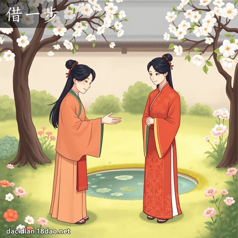 借一步 - 國語大辭典配圖