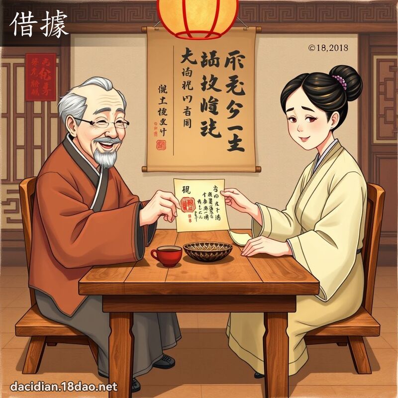 借据 - 国语大辞典配图