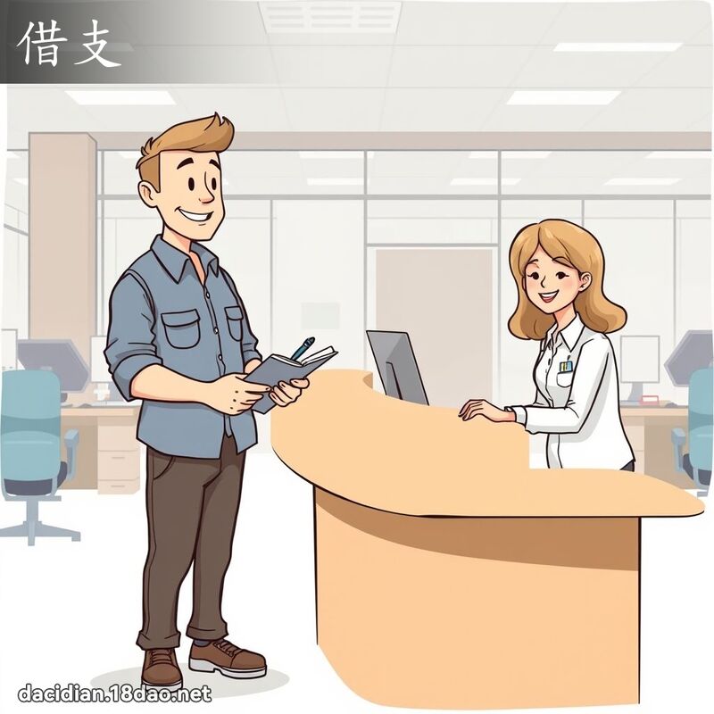 借支 - 國語大辭典配圖