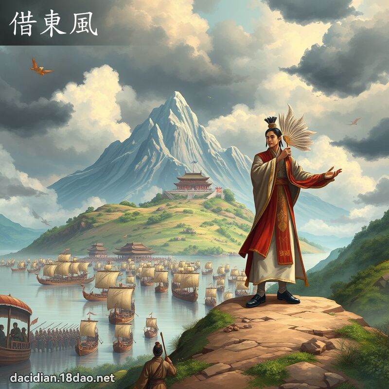 借东风 - 国语大辞典配图