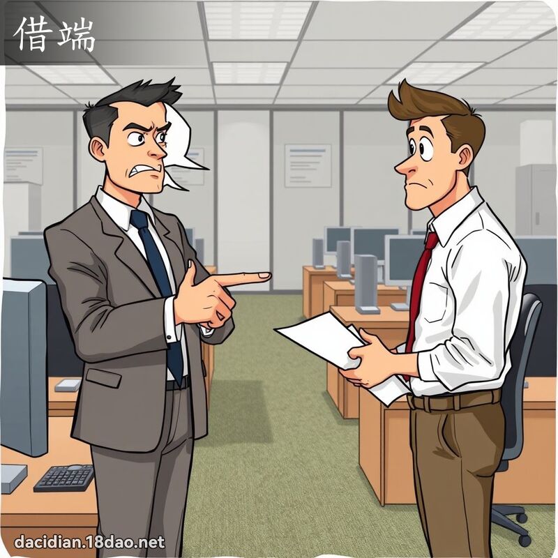 借端 - 國語大辭典配圖