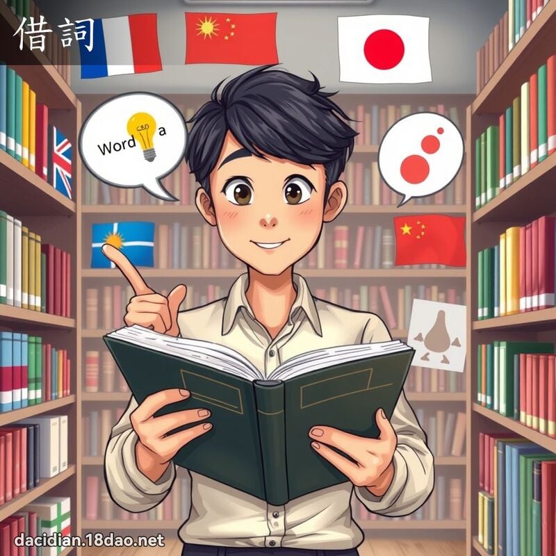 借詞 - 國語大辭典配圖