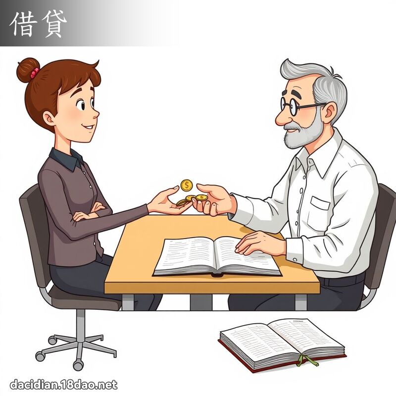 借貸 - 國語大辭典配圖