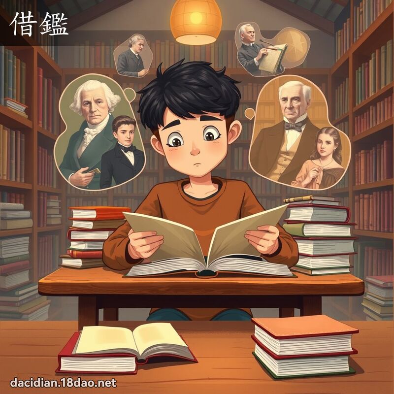 借鑑 - 国语大辞典配图